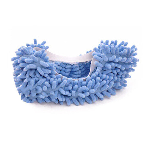 2PCS Mop Slipper Lazy Floor Polishing Cleaning Sock Shoe Mopping Slipper Cover