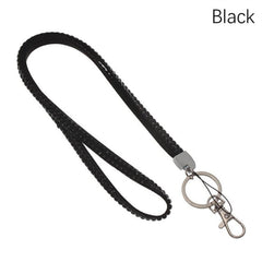 Rhinestone Lanyard Neck Strar ID Card Holder Key Case Name Badge Wallet ID card