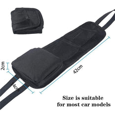 1/2x Car Seat Side Hanging Bag Phone Holder Net Storage Organizer Mesh Pocket AU