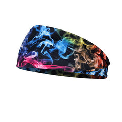 Women Ladies Sports Yoga Gym Stretch Wide Headband Hair Band Running Head Wrap