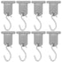 4-8 Sets Camping Awning S Hook Light Hangers Suit Rails Track Caravan Motorhome