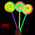 Lollipop Glow Sticks Fluorescent light Magic Wand Luminous Party Children's toys