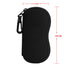 1X Light Sunglasses Soft Case Zipper Eyeglass With Belt Clip Travel Case Bag New