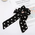 Hair Band Bow Scrunchies Bowknot Floral Ponytail Elastic Hair Tie Chiffon Girls