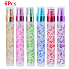 Up 60X 10ml Glass Perfume Spray Bottle Atomizer Portable Mini Refillable Bottles