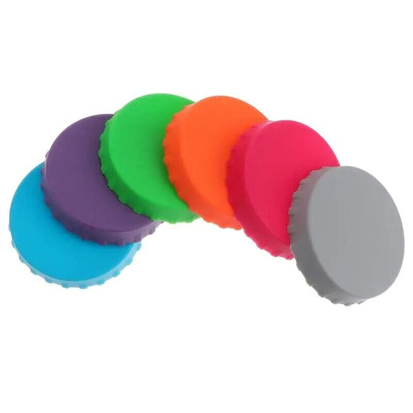6PCS Silicone Soda Can Saver Lid Soda Can Covers for Beer Can Drink Covers AU