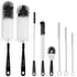 8PCS Nylon Straw Brush Set Cleaner Bottle Glass Tube Pipe Small Long Cleaning AU