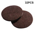 32X Chair EVA Leg Covers Floor Protectors Table Furniture Feet Cap Felt Pads New