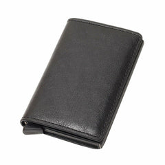 New Leather Credit Card Holder Men's Money cash Wallet Clip RFID Blocking Purse