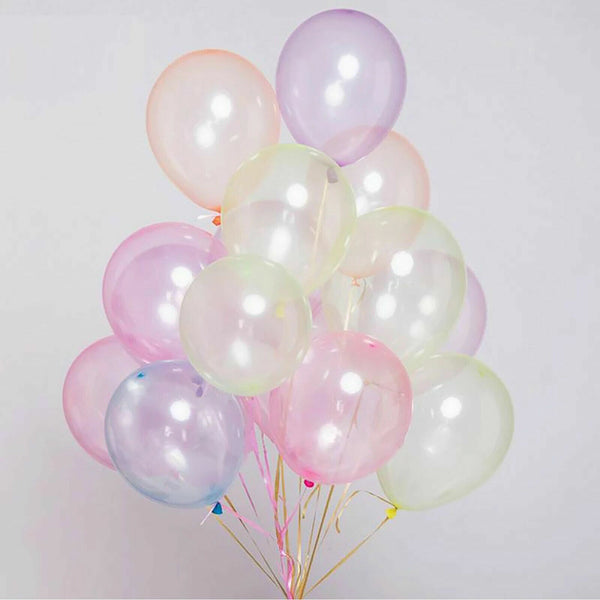 Bulk Latex Balloons 25/30cm Crystal Bubble Balloons Party Wedding Birthday Decor