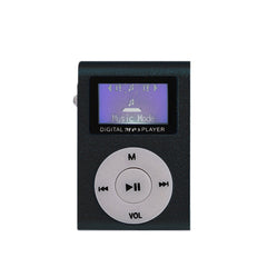 MP3 Player With Clip-on Mini Portable LCD Screen Support Micro SD TF Card Stereo