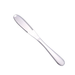 Stainless Steel Butter Knife Cold Hard Butter Serrated Edge Spreader Cheese Jam