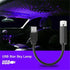 Car USB Star Ceiling Light Sky Projection Lamp Romantic Atmosphere Night Lights