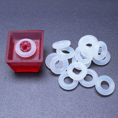 Keyboard O Rings 120pk – Rubber Keycap Dampeners for Cherry MX Switches