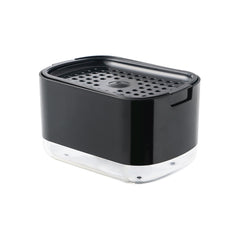 2in1 Soap Dispenser Pump Sponge Holder Countertop Dishwashing Liquid Containe AU