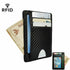 Credit Card Holder Leather Wallet RFID Blocking Pop Slim Aluminum Card Case AUS