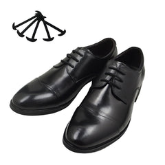 24PCS Dress Shoes No Tie Elastic Shoelace Shoe Lace Lazy Laces Silicone Shoelace