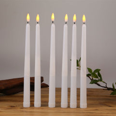 LED Flameless Taper Candles Battery Operated Light Lamp Party Wedding AU