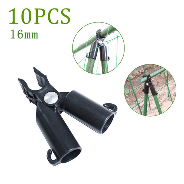 5-50PCS Garden Trellis Plant Awning Connector Joint Fixing Bracket Tomato Cage