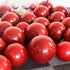 up to 50 pcs Ruby Red Balloons Pastel Candy Balloon Birthday Party Wedding 25 cm