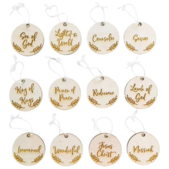 Names of Jesus Ornaments Christmas Tree Pendant Christmas Decoration AU