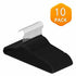 Up 100X Non-Slip Velvet Coat Hangers Space Saving Clothing Hook Rack Shirt Bulk