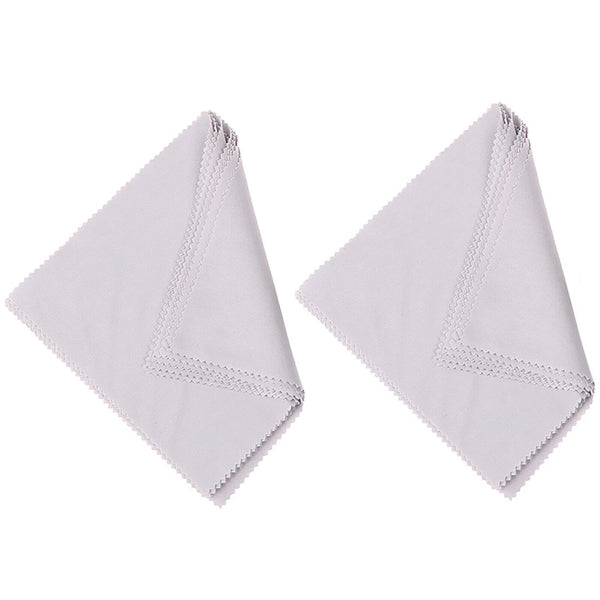 Microfiber Cleaning Suede Silver Polishing Cloth Glasses Phone Jewellery Wipe AU