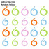 20-80PCS SMALL SIZE ONLY KNITTING CROCHET ROW STITCH MARKERS HOLDERS CONTAINER