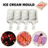 4 Cavity Mold Silicone Cake Baking Mould DIY Ice Cream Lolly Molud Tools