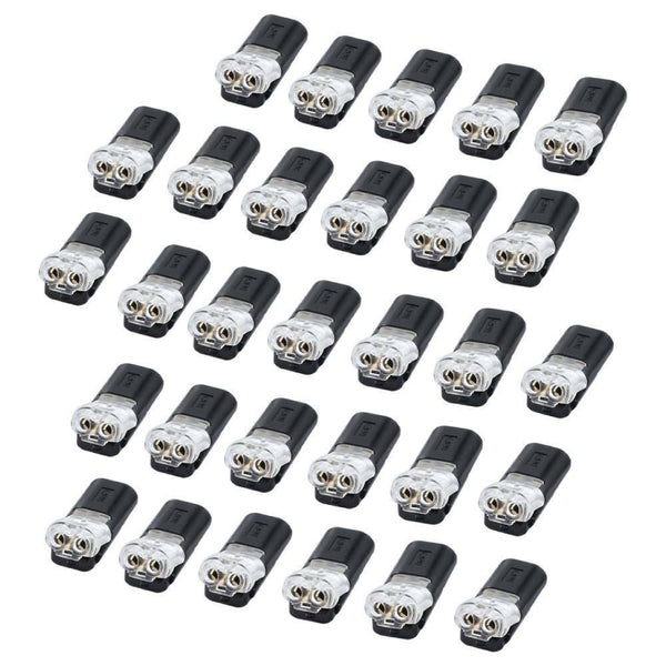 UP 30 PCS D2 Wire Cable Connectors Electrical connectors Automotive strip light