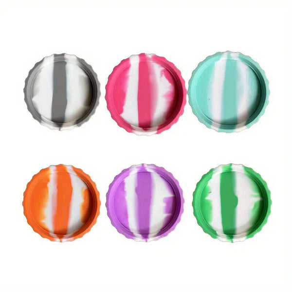 6PCS Silicone Soda Can Saver Lid Soda Can Covers for Beer Can Drink Covers AU