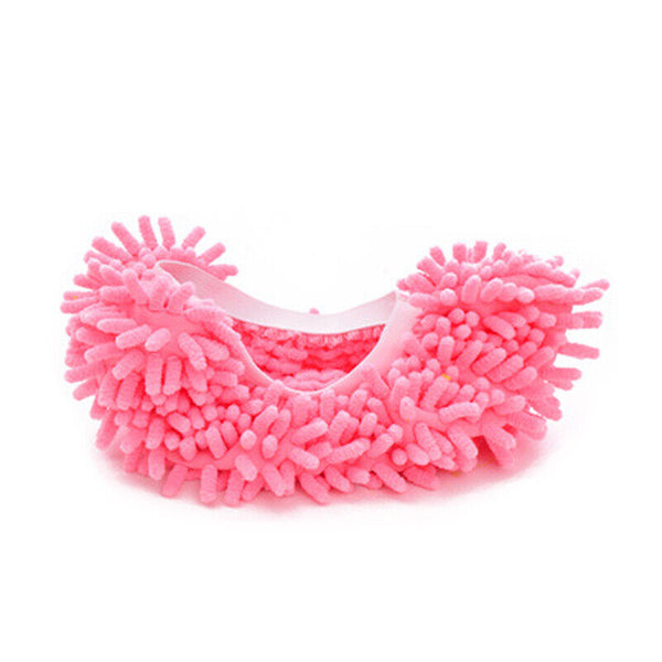 2PCS Mop Slipper Lazy Floor Polishing Cleaning Sock Shoe Mopping Slipper Cover