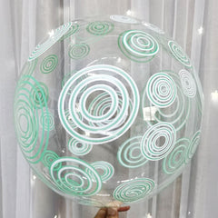 20inch Clear Large Round BOBO Bubble Balloons Transparent Weddings Party Decor