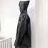 Waterproof Raincoat Jacket Mens Womens Long Hooded Rainwear EVA Rain Coat New AU