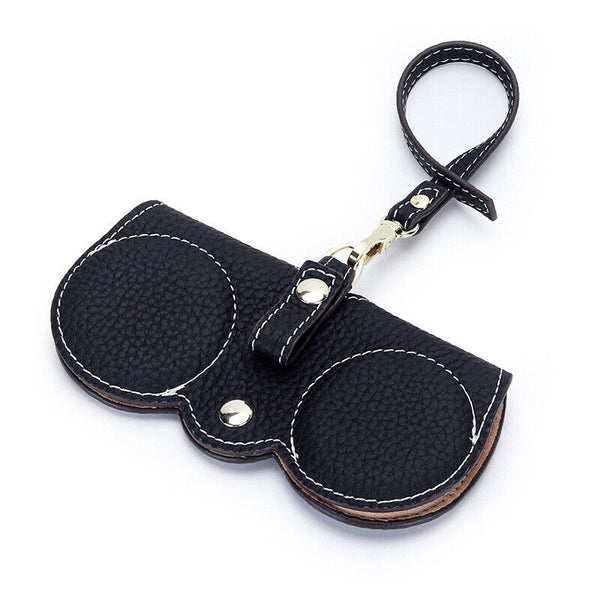 PU Leather Glasses Case Soft Sunglasses Storage Bag Portable Eyeglasses Pouch