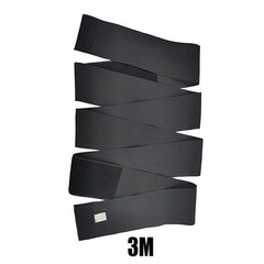 Slimming Bandage Wrap Lumbar Waist Support Sauna Belt Trimmer Body Shape AU