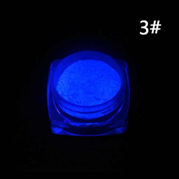 2g Glow In The Dark Pigment Powder Craft Resin Epoxy Art Powder Jewellery Nails