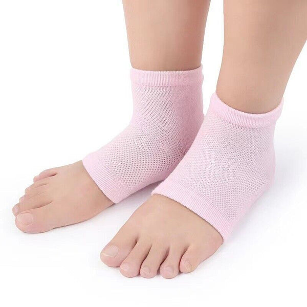 Silicone Gel Heel Socks Cracked Foot Skin Care Protector Sleeve Relief