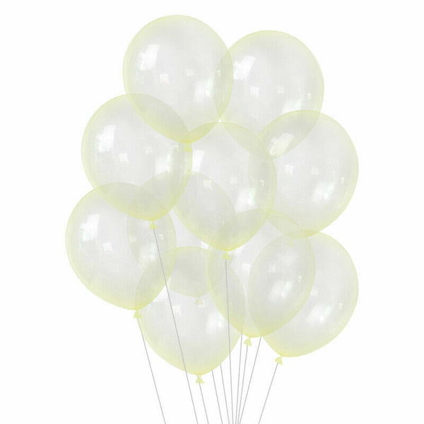 Bulk Latex Balloons 25/30cm Crystal Bubble Balloons Party Wedding Birthday Decor