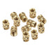 M4 Female Brass Knurled Female Threaded Insert Embedment Nuts AUS