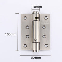 Stainless Steel Door Spring Hinges Single Action Adjustable Self Closing Spring