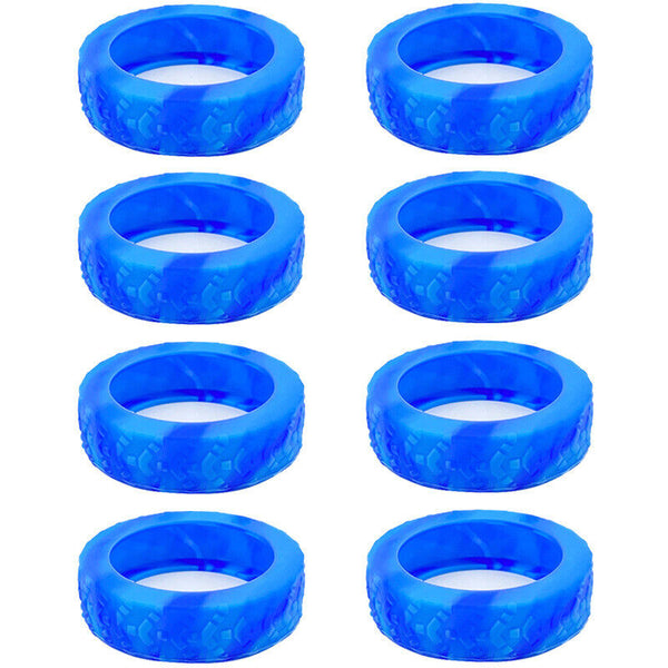 8PCS Silicone Wheel Protection Covers Luggage Extend Suitcase Wheels Lifespan