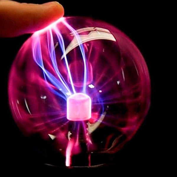 14cm Magic Plasma Ball Light Touch Sensitive Lighting Sphere Lamp Decor Gift Toy - Lets Party