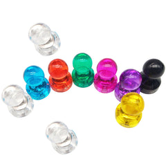 10-40x Magnets Push Pin Thumbtacks Magnets Fridge Whiteboard Magnets Office Home