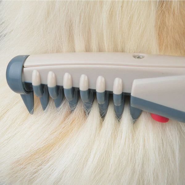 Automatic Dog Hair Trimmer Pet Basic Safety Combs & Removes Tangles - Lets Party