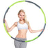 100CM Foam Padded Weighted Waist Fitness Hula Hoop Body Massage Exercise - Lets Party