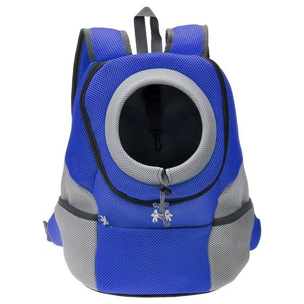 Puppy Travel Mesh Pet Dog Carrier Backpack Front Travel Portable Shoulder Bag AU - Lets Party