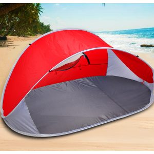 Mountview Pop Up Tent Camping Beach Tents 4 Person Portable Hiking Shade Shelter - Lets Party