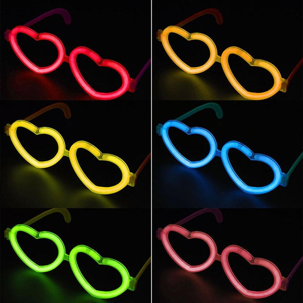 Glow Sticks Glasses Headband Light Shining Party Toy Glow In The Dark Glowsticks - Lets Party