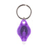LED UV Purple Light Keyring Key Ring Chain Torch Light Battery Operated - Lets Party